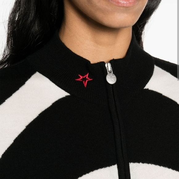 π₯ Perfect Moment Tignes Chevron Suit Ski Perfect Moment Knit Jumpsuit Star - Picture 7 of 16